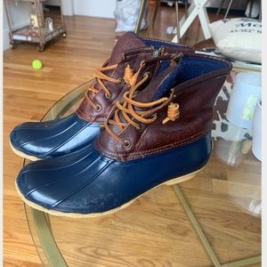 Sperry Salt Water Duck Boots